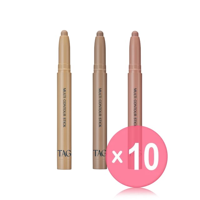 too cool for school -تو كول فور سكول-TAG Multi Contour Stick - 3 Colors 10pcs Bundle Set