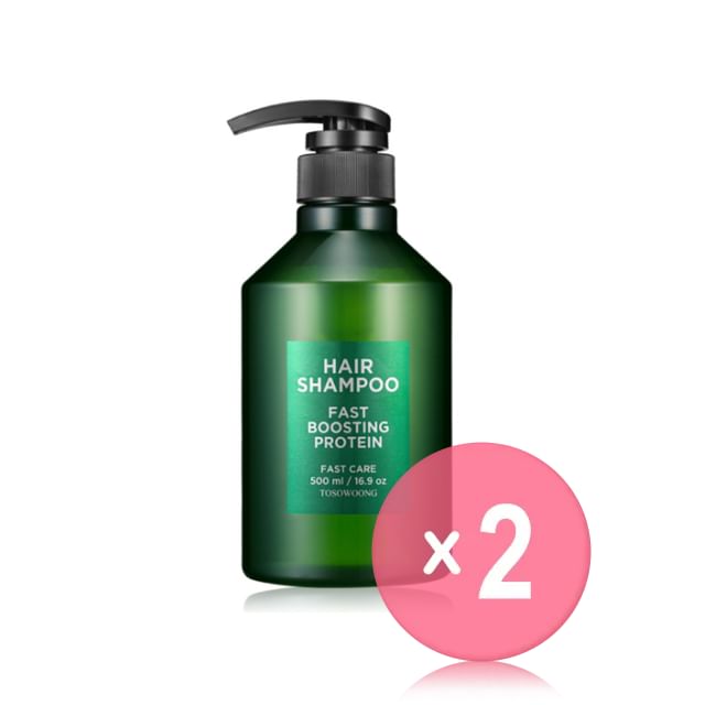 TOSOWOONG-Fast Boosting Protein Shampoo 500ml 2pcs Bundle Set