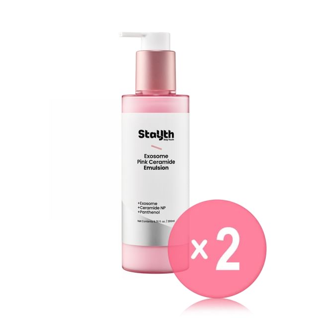touch in SOL-Stayuth Exosome Pink Ceramide Emulsion 2pcs Bundle Set