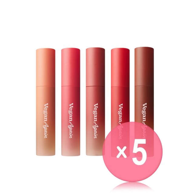 touch in SOL-Vegan Again Blur Core Lip Tint - 5 Colors 5pcs Bundle Set