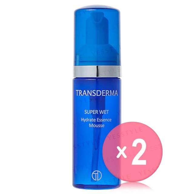 TRANSDERMA-Super Wet Hydrate Essence Mousse 2pcs Bundle Set