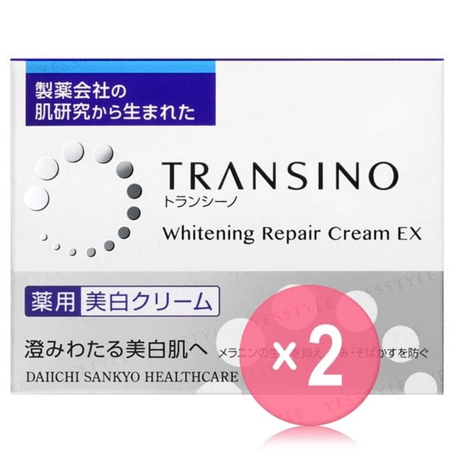 TRANSINO-Whitening Repair Cream EX 2pcs Bundle Set