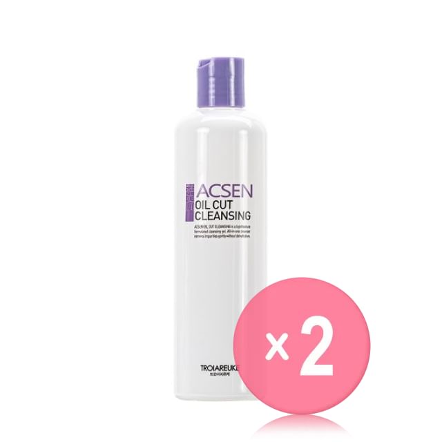 TROIAREUKE-ACSEN Oil Cut Cleansing Jumbo 2pcs Bundle Set