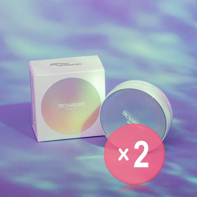TROIAREUKE-Troiareuke Seoul Aesthetic Cushion - 2 Colors 2pcs Bundle Set