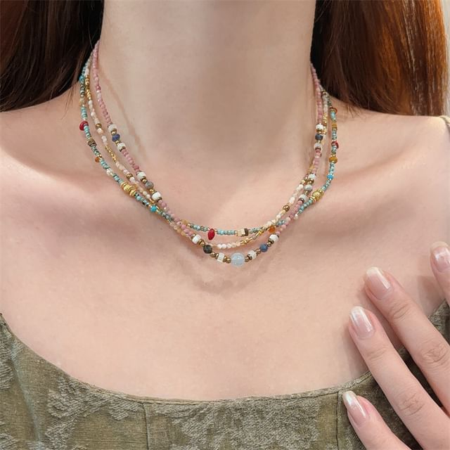 True Glam-Beaded Necklace Various Designs