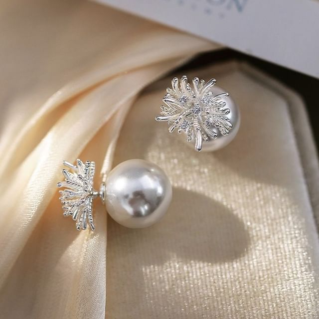 True Glam-Firework Faux Pearl Ear Jacket