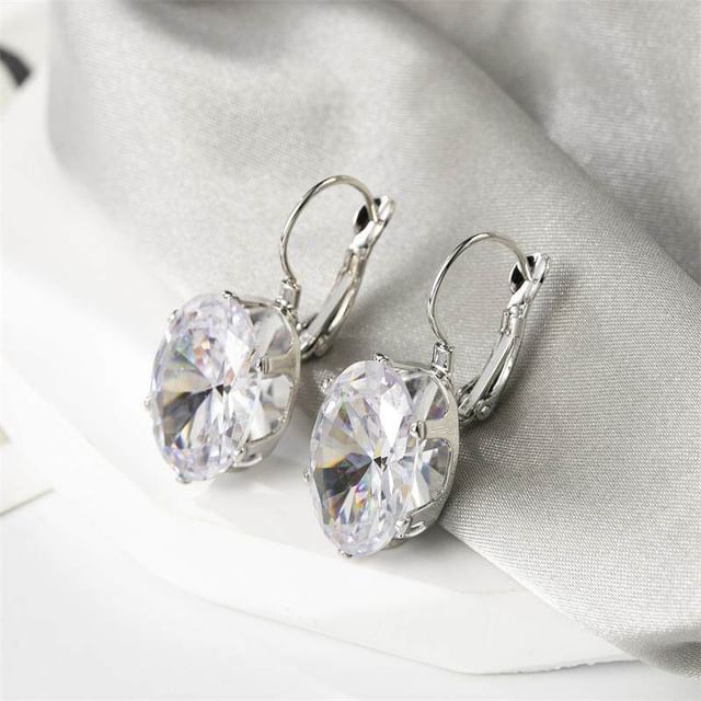 True Glam-Rhinestone Alloy Drop Earring