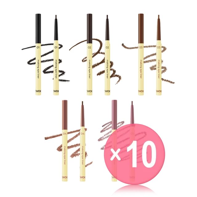 twoedit-Making Eye Liner - 5 Colors 10pcs Bundle Set