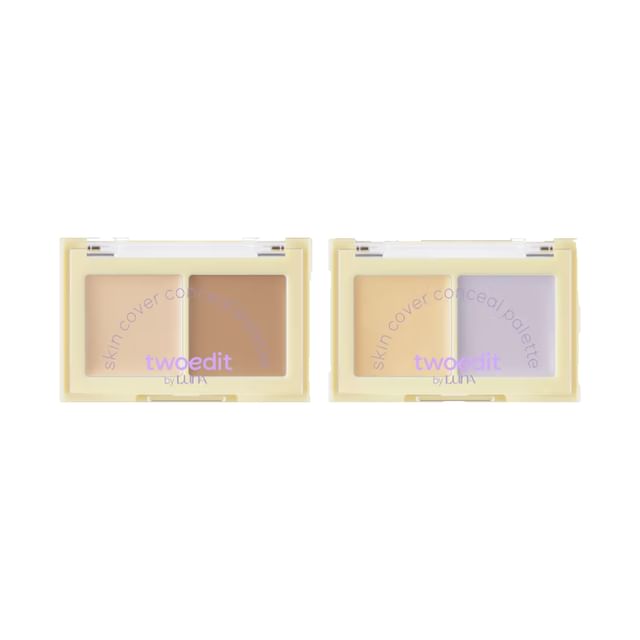 twoedit-Skin Cover Conceal Palette - 2 Types
