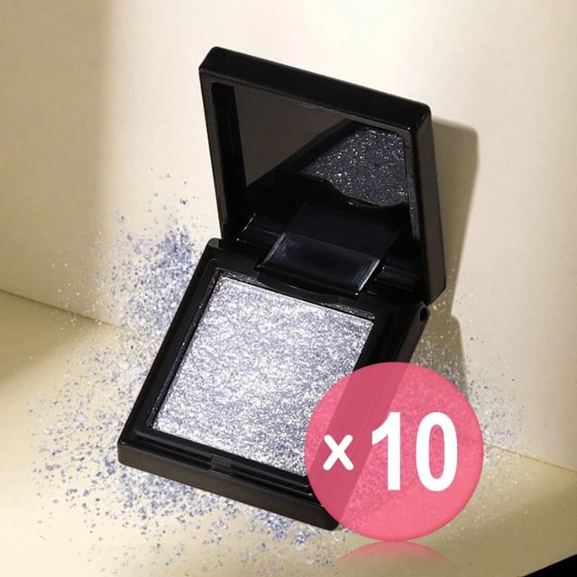 UCANBE-Sparkling Monochrome Eyeshadow - 6 Colors 10pcs Bundle Set