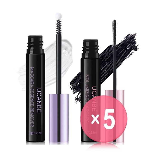 UCANBE-Volumizing Mascara Essence Remover Set 5pcs Bundle Set