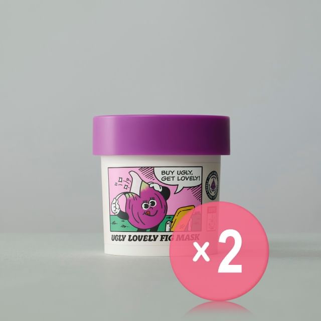 UGLY LOVELY-Fig Mask 2pcs Bundle Set