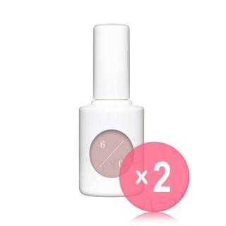 uka-Color Base Coat Zero 60 Milky Pink 2pcs Bundle Set