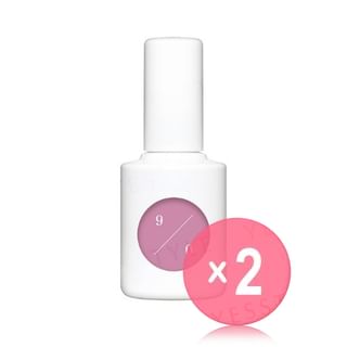 uka-Color Base Coat Zero 90 Lavender 2pcs Bundle Set