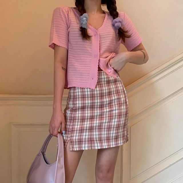 Ukiyo-Mini A-Line Skirt