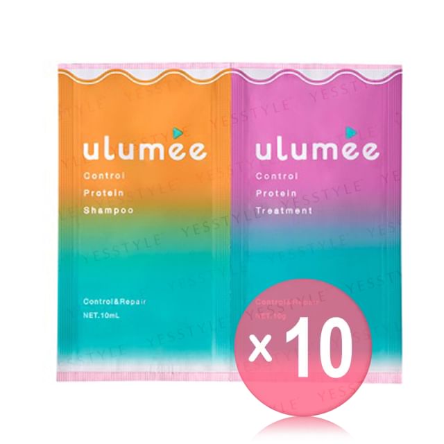 ulumee-Control Protein Shampoo Treatment Trial Set 10pcs Bundle Set
