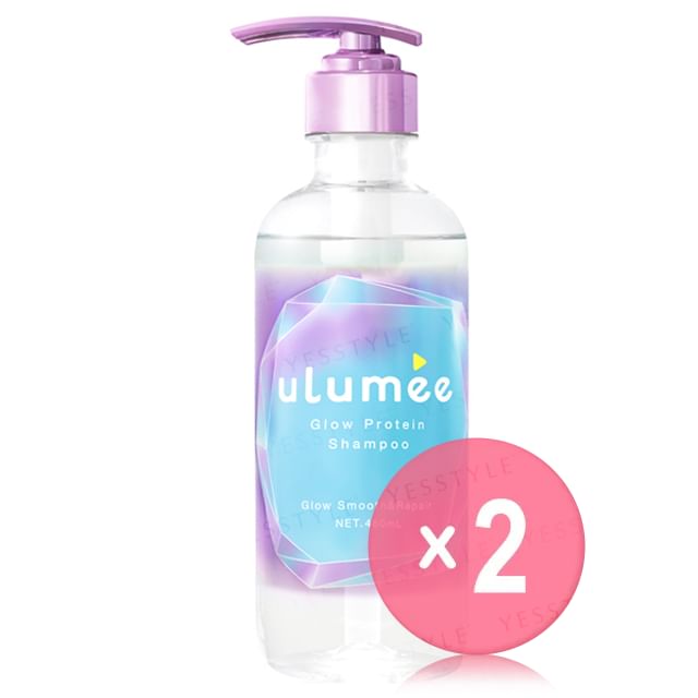 ulumee-Glow Protein Shampoo 2pcs Bundle Set