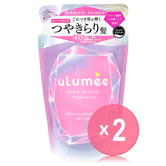 ulumee-Glow Protein Treatment Refill 2pcs Bundle Set