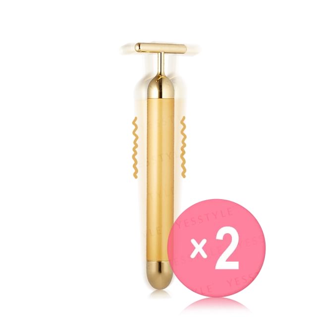 UNICAT-24K Beauty Massager 2pcs Bundle Set