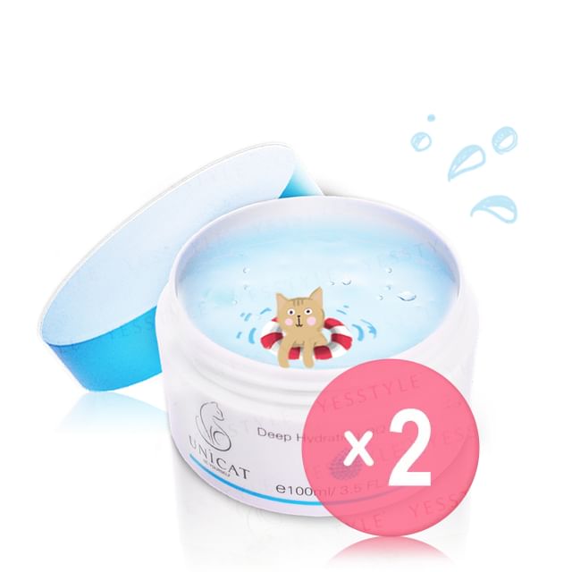 UNICAT-Deep Hydrating QQ Mask 2pcs Bundle Set