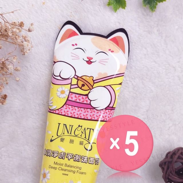 UNICAT-Moist Balancing Deep Cleansing Foam 5pcs Bundle Set