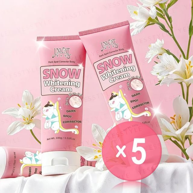 UNICAT-Snow Whitening Cream 5pcs Bundle Set