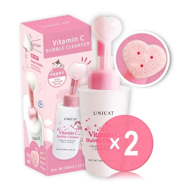 UNICAT-Vitamin C Bubble Cleanser 2pcs Bundle Set