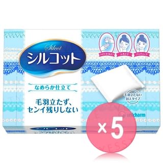 Unicharm-Silcot Velvety Touch Cotton Pad 5pcs Bundle Set