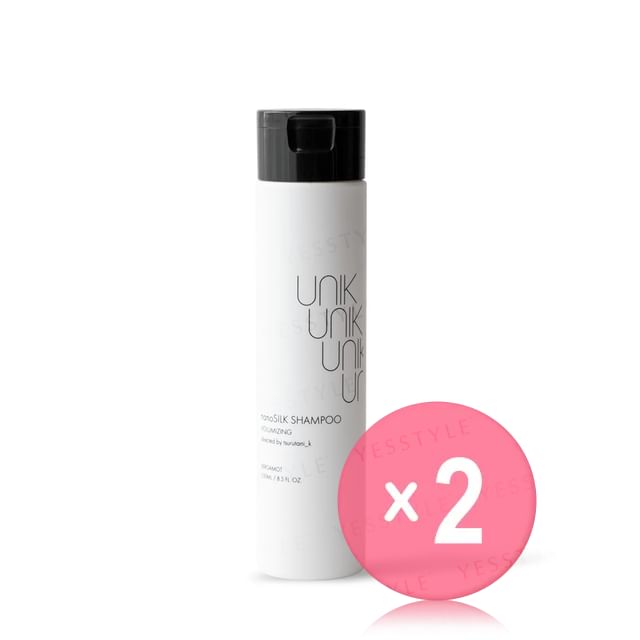 UNIK-nano SILK Hair Shampoo Volumizing 2pcs Bundle Set