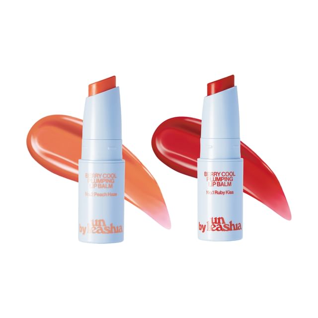 UNLEASHIA-A by Unleashia Berry Cool Plumping Lip Balm - Baume à lèvres teinté - 2 couleurs