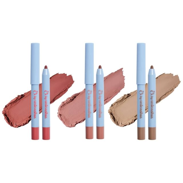 UNLEASHIA-A by Unleashia Pillow Kiss Lip Pencil - Lápis Labial - 3 Cores