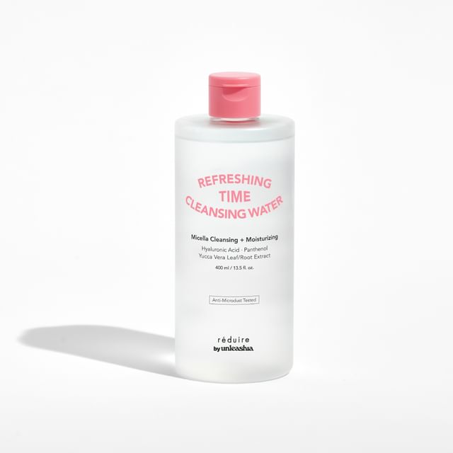 UNLEASHIA-reduire Refreshing Time Cleansing Water - Eau nettoyante rafraîchissante