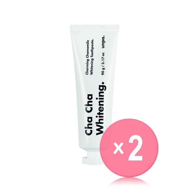 unpa-Cha Cha Whitening Toothpaste 2pcs Bundle Set
