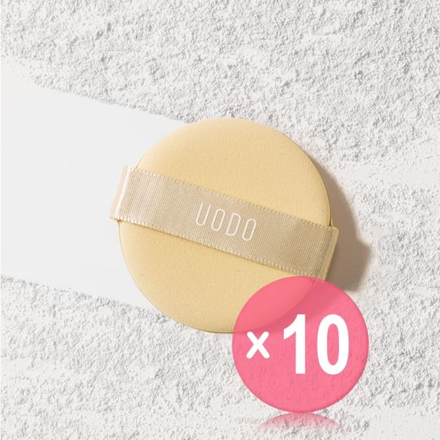UODO-Skin-Friendly Makeup Puff - 2 Types 10pcs Bundle Set