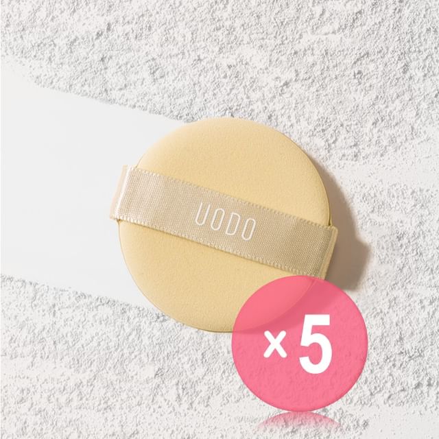 UODO-Skin-Friendly Makeup Puff - 2 Types 5pcs Bundle Set