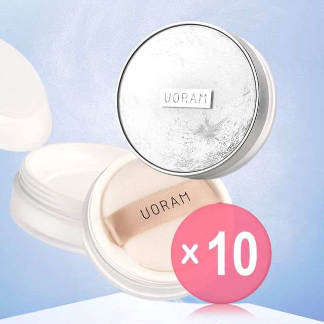 UORAM-Lightweight Setting Powder - 2 Types 10pcs Bundle Set