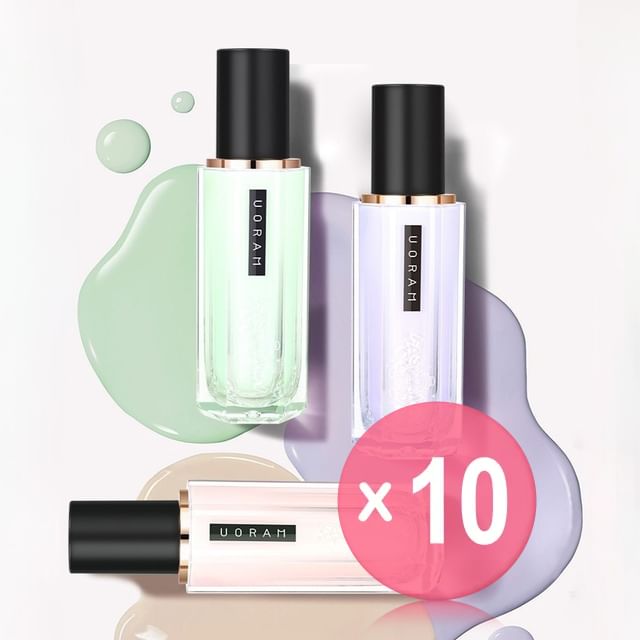 UORAM-Luminous Translucent Moisturizing Primer - 3 Colors 10pcs Bundle Set