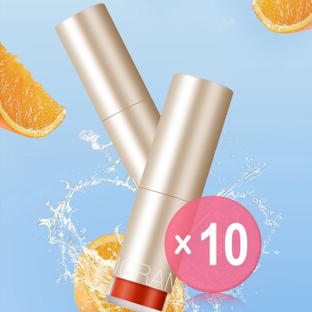 UORAM-Watery Temperature Changing Lipstick - 3 Colors 10pcs Bundle Set