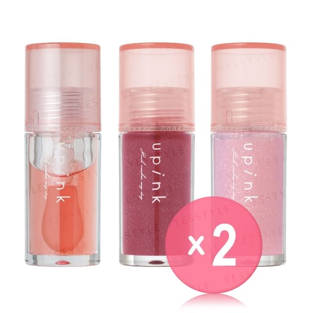 upink-Dewdrop Lip Oil 2pcs Bundle Set