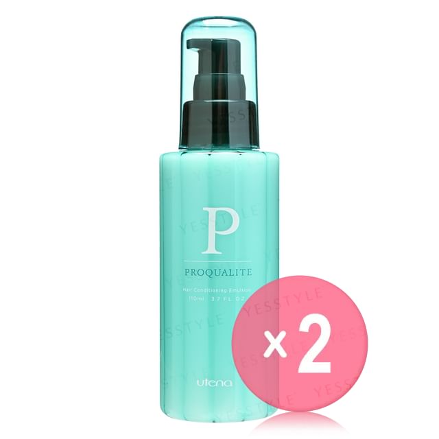Utena-Proqualite Hair Conditioning Emulsion 2pcs Bundle Set