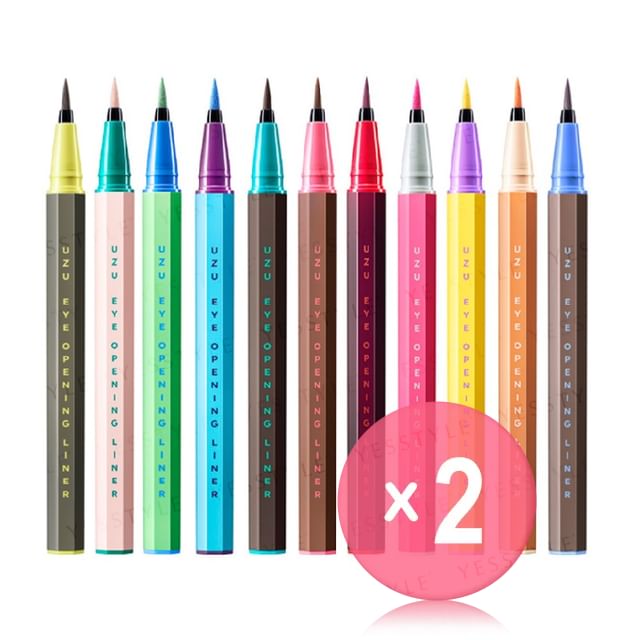 UZU BY FLOWFUSHI-Eye Opening Liner 2pcs Bundle Set