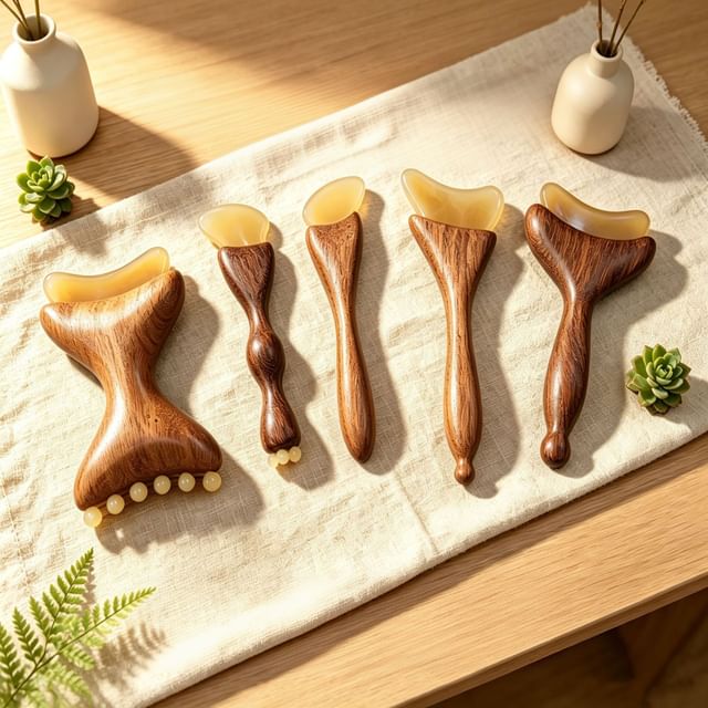 Vaje-Wooden Gua Sha Tool