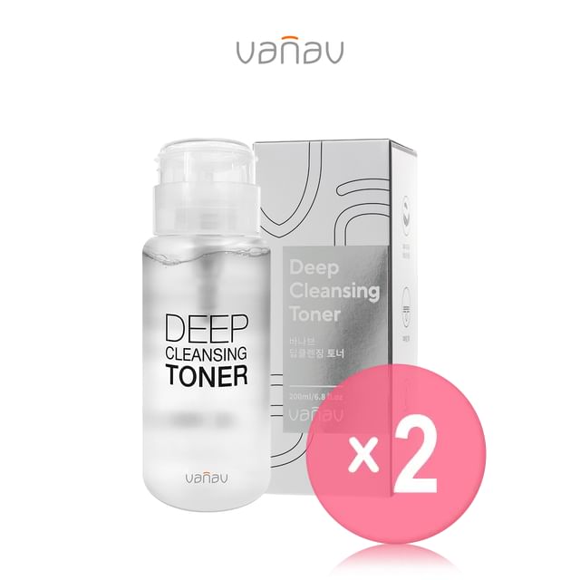 vanav-Deep Cleansing Toner 2pcs Bundle Set