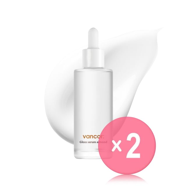 VANCOR-Gloss Serum Almond 2pcs Bundle Set