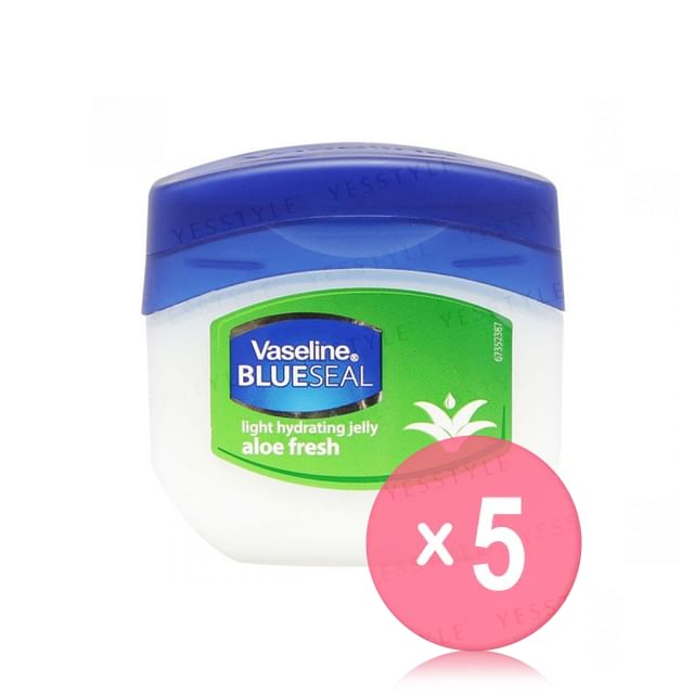 Vaseline-Aloe Fresh Light Hydrating Jelly 5pcs Bundle Set