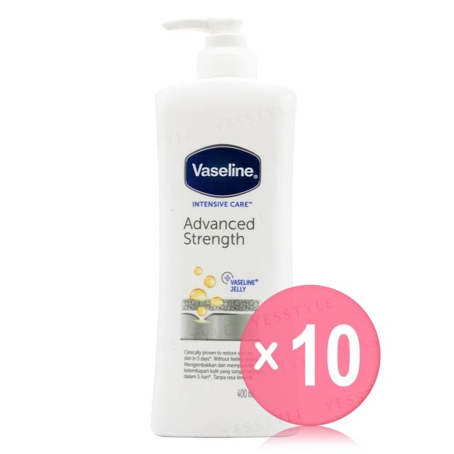 Vaseline-Intensive Care Advanced Strength Body Lotion 10pcs Bundle Set
