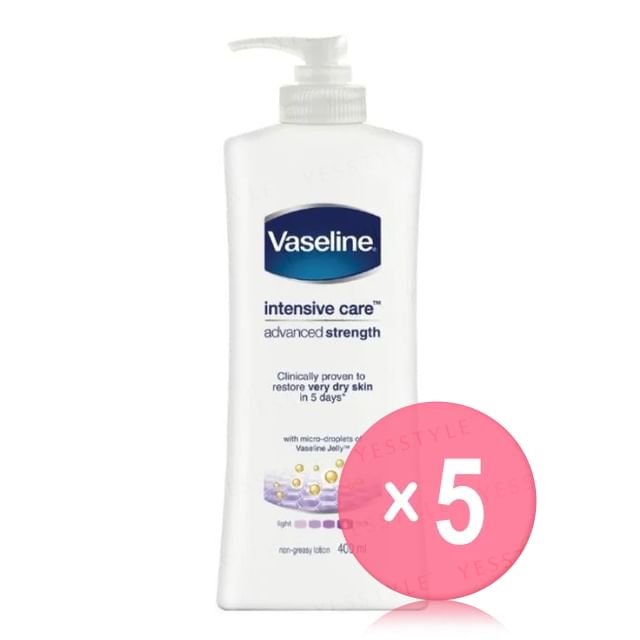 Vaseline-Intensive Care Advanced Strength Body Lotion 5pcs Bundle Set