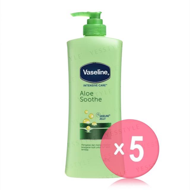 Vaseline-Intensive Care Aloe Soothe Lotion 5pcs Bundle Set