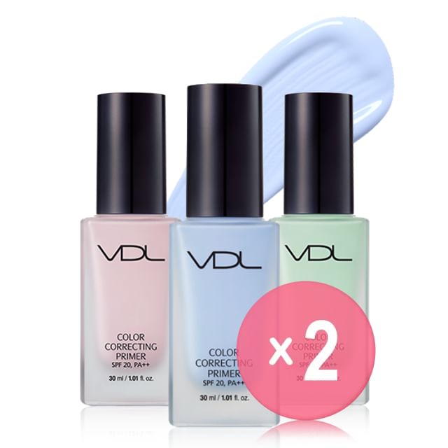 VDL-Color Correcting Primer - 3 Colors 2pcs Bundle Set