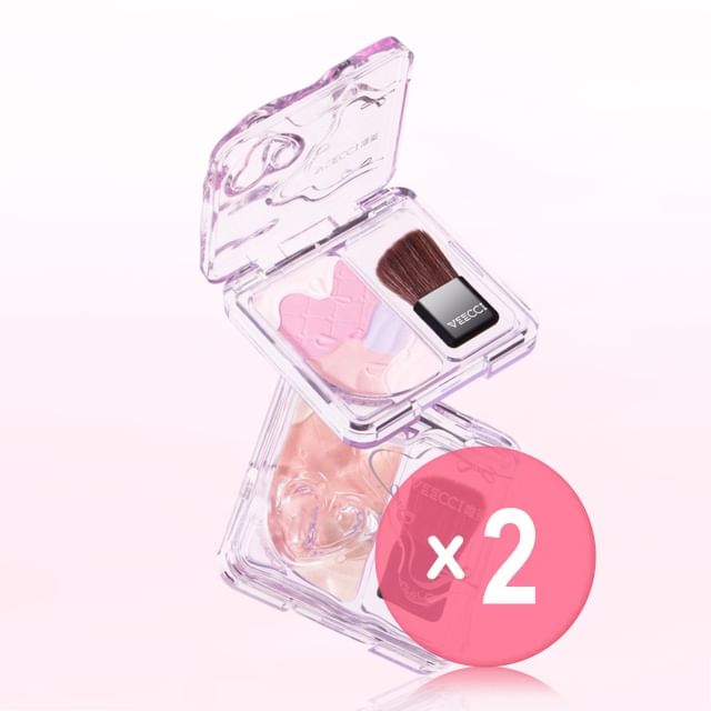 VEECCI-Dreamy Four-Tones Multi-Use Blush - 3 Colors 2pcs Bundle Set